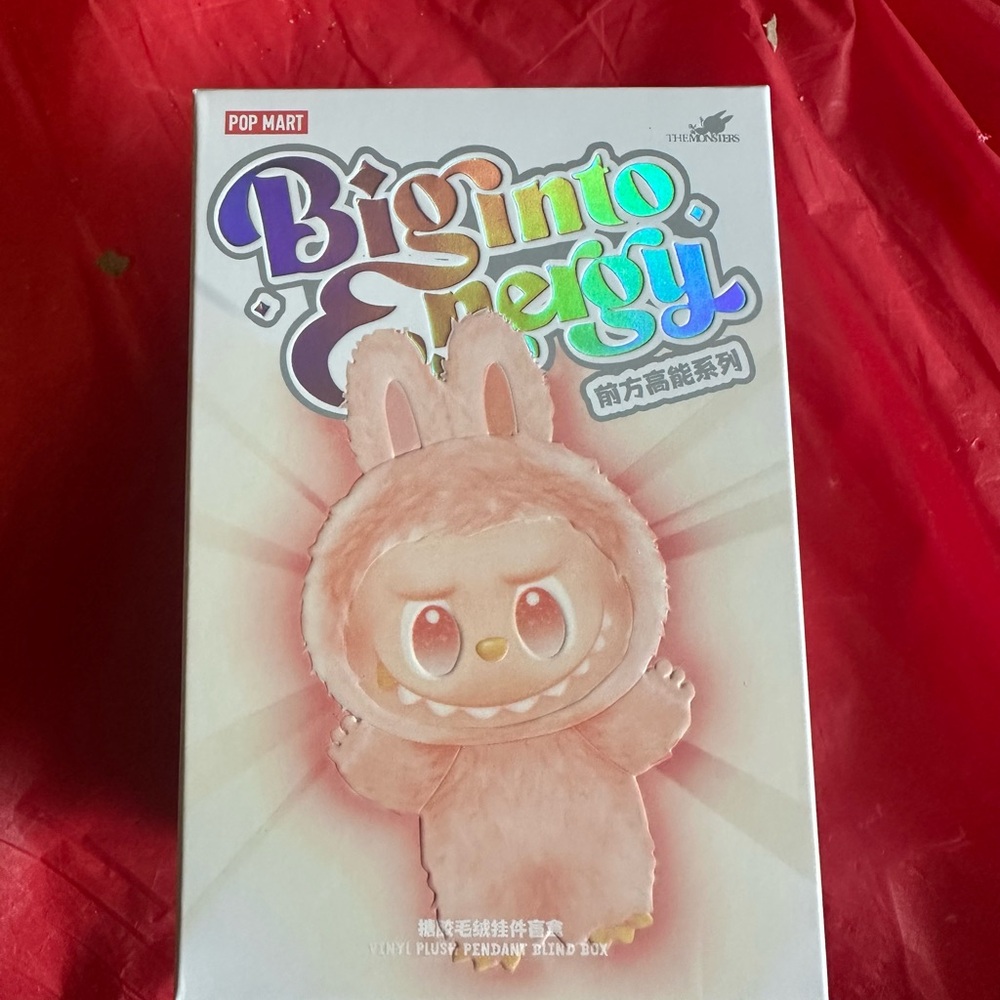 Pop Mart Big Into Energy Plush Pendant Blind Box